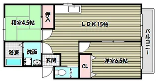 サンフレンド【2階】の間取り