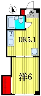 コム・トーコー【2階】の間取り