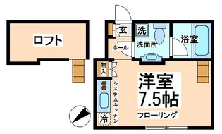 パークテラス仙川【3階】の間取り