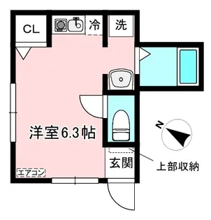 グレーシア【1階】の間取り