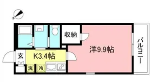 シャーメゾン千歳台【3階】の間取り