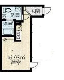 フィオーネ京成小岩【3階】の間取り
