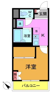 CraneIII【2階】の間取り