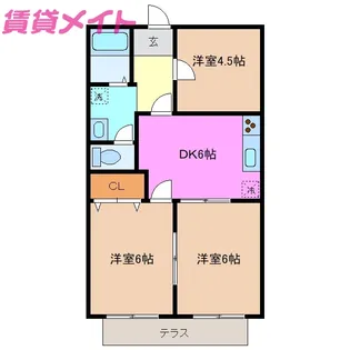 シビックハウス川越【2階】の間取り