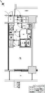 S-RESIDENCE千種駅前ascent(アセント)【2階】の間取り