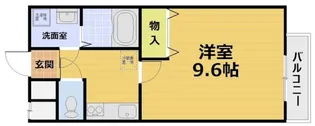 エスペランサ山科【1階】の間取り