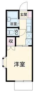 グランデュール・海老原【1階】の間取り