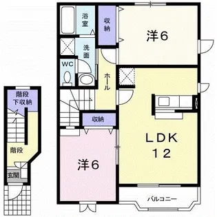 アネーロの間取り