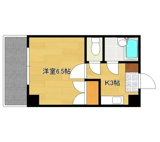新庄リバービル【2階】の間取り