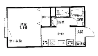 メゾンY&SIV【2階】の間取り