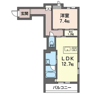 イーハトーブ浦和【3階】の間取り