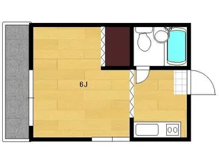 アクアマリン【4階】の間取り