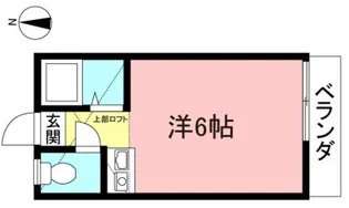 カーサ・アルバ【2階】の間取り