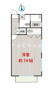 東京都狛江市駒井町3【アパート】の間取り