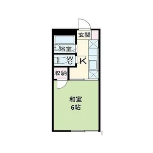 クロノス真田【2階】の間取り