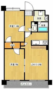 フロンティアエム【10階】の間取り