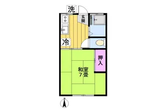 コーポKT【2階】の間取り