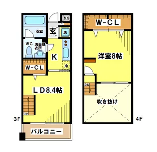 東京都調布市仙川町1【マンション】の間取り