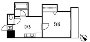 広島県広島市西区三篠町2【マンション】の間取り