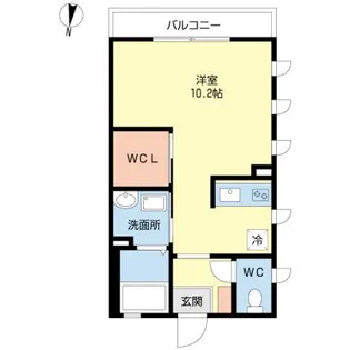 イオスメゾン【2階】の間取り