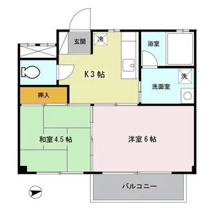 ロイヤルプラザ【3階】の間取り