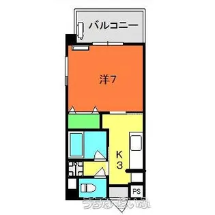 沖縄県那覇市松島2【マンション】の間取り