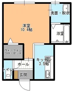 Scuola(スコーラ)【1階】の間取り