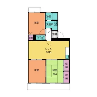 コンフォートK【3階】の間取り