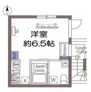 フェリーチェ三ノ輪【1階】の間取り