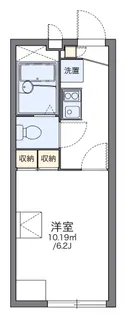 東京都小平市学園西町3【アパート】の間取り