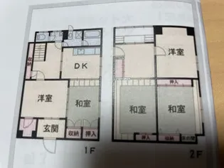 三重県津市栄町3【一戸建】の間取り