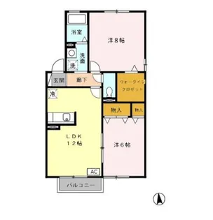 Green hills【2階】の間取り