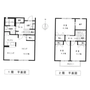 ロイヤルBの間取り