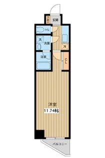 東京都江東区平野2【マンション】の間取り
