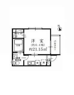 クアド葛西【1階】の間取り