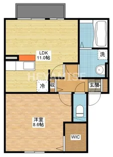 ウィルモア協和I【2階】の間取り