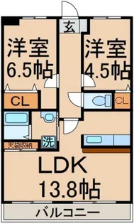 ラミアカーサ【2階】の間取り