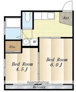 東京都三鷹市下連雀6【マンション】の間取り