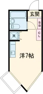 三越東中野マンション【5階】の間取り