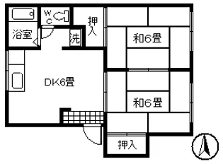 フォーブルV【2階】の間取り
