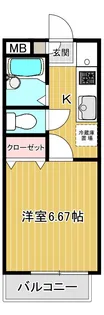 ヴェルデ・カーサ【2階】の間取り