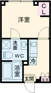 リバース笹塚【3階】の間取り