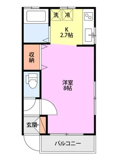 チェロ【1階】の間取り