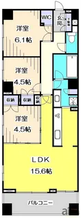 東京都練馬区春日町4【マンション】の間取り