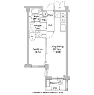 東京都渋谷区千駄ヶ谷3【マンション】の間取り