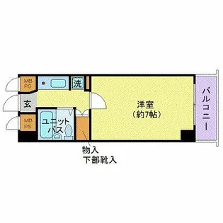 フェニックス芝公園【2階】の間取り