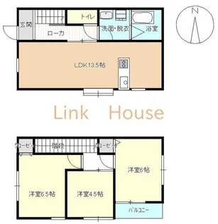 東京都墨田区八広5【一戸建】の間取り