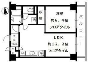メゾン淀橋【3階】の間取り