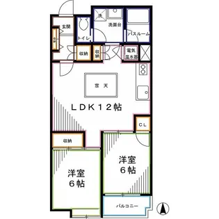 東京都豊島区西池袋4【マンション】の間取り