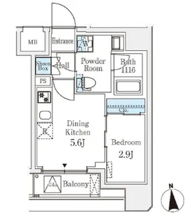 東京都文京区湯島3【マンション】の間取り
